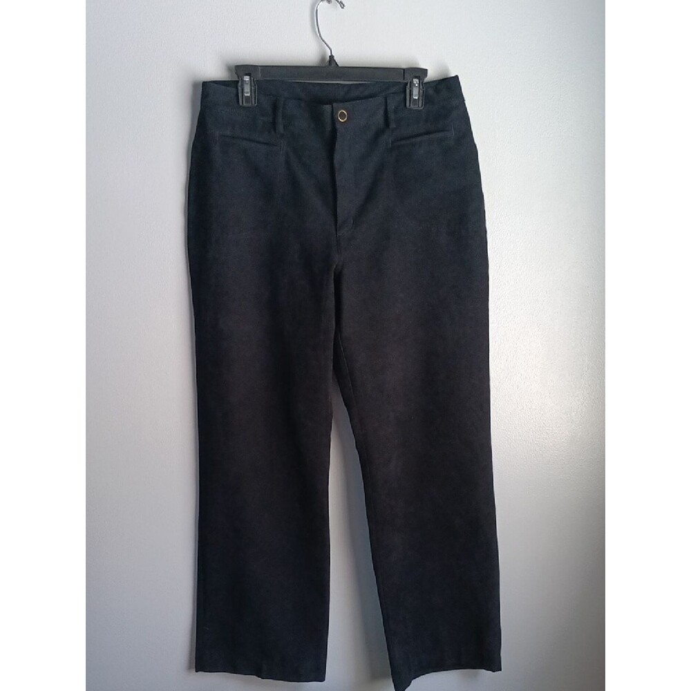 Chico's Black Women's Pants - Straight Leg Size 2
